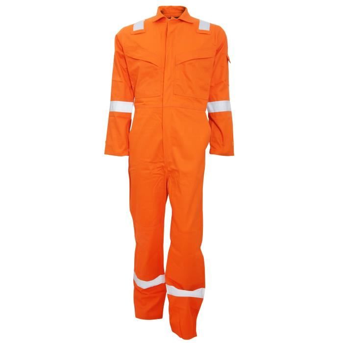 Combinaison orange homme Clearance