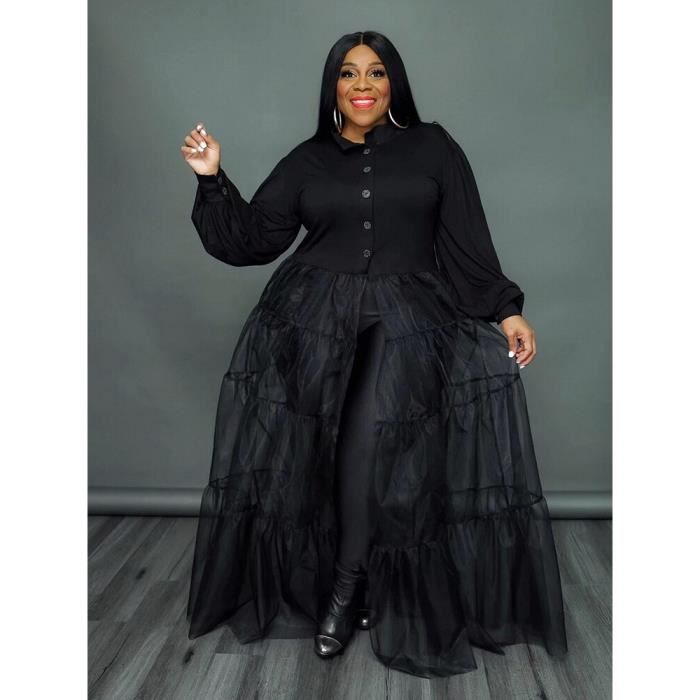 Robe noire chic grande taille new arrivals