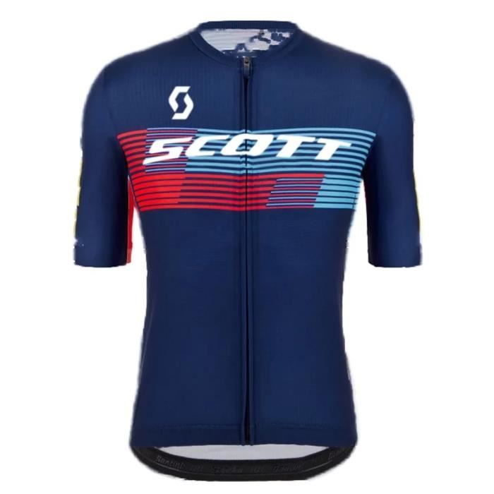Maillot Cyclisme BERGRISAR Homme - Respirant, Séchage Rapide, 3 Poches
