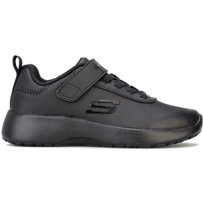 Skechers Baskets - SKECHERS - Dynamight Day School - Enfant - Noir - Scratch