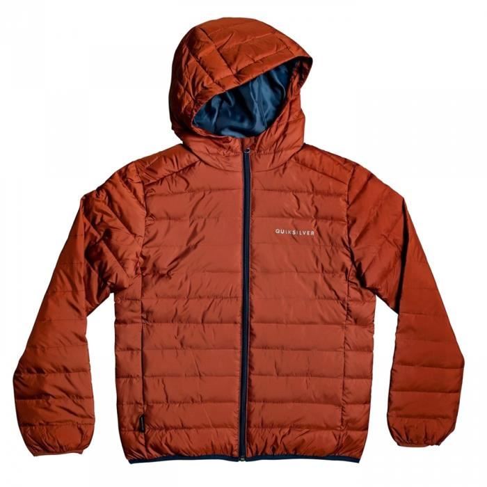 doudoune marron enfant