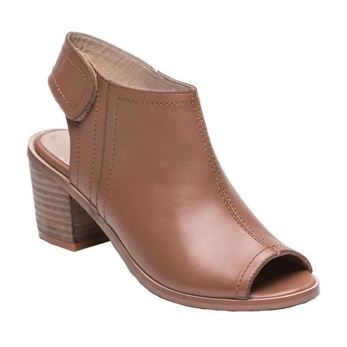 bottines bout ouvert
