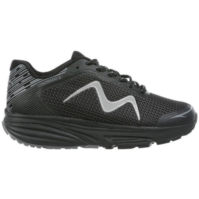 chaussures de running mbt colorado x pour femmes - noir - mbt - running - chaussures de running