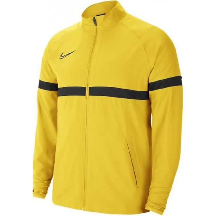 Veste de surv tement Nike ACADEMY WOVEN 21 Jaune Homme Jaune