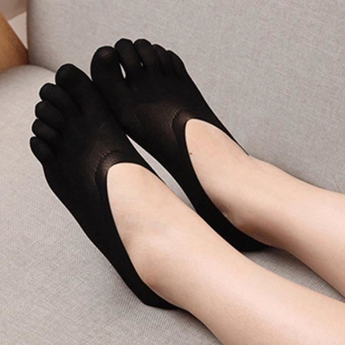Paire De Chaussettes Femmes Fendues 2 Orteils (Tabi) - Taille Unique - Polyester - Neuf