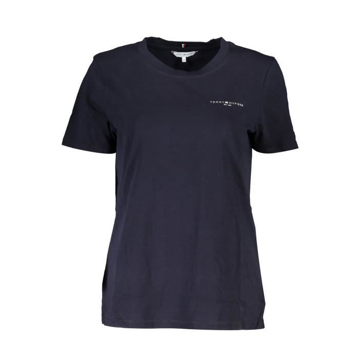 T shirt tommy hilfiger femme sale bleu