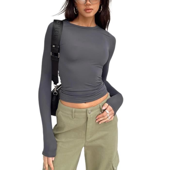 Tee shirt manche longue transparent deals