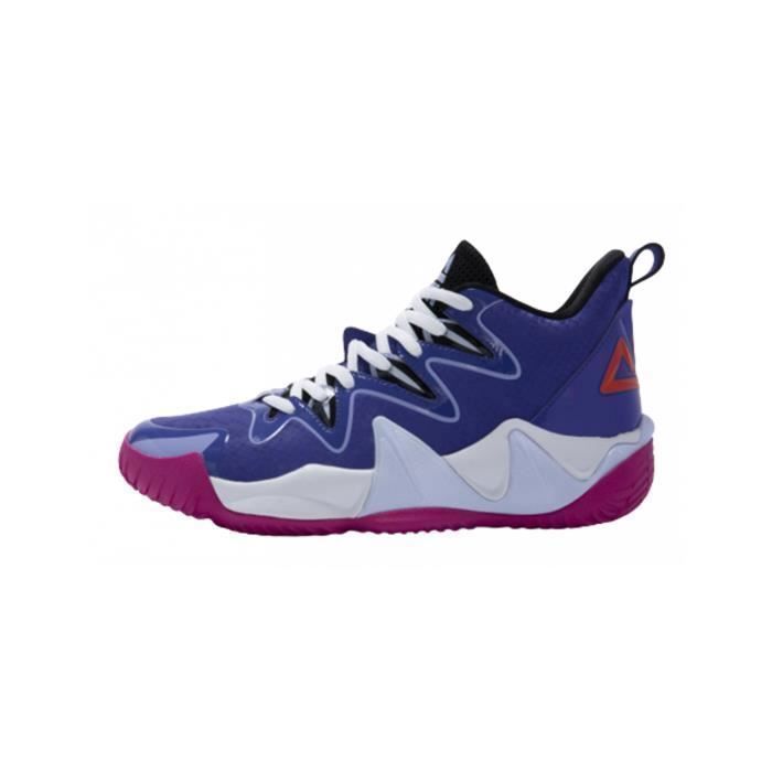 chaussures de basketball indoor peak p-motive destroyer - violet - 39