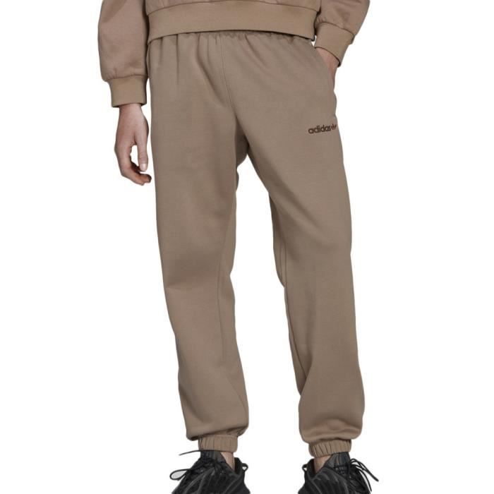 Jogging Homme Adidas Linear - Marron - Coupe standard - Taille élastique - 70% coton recyclé