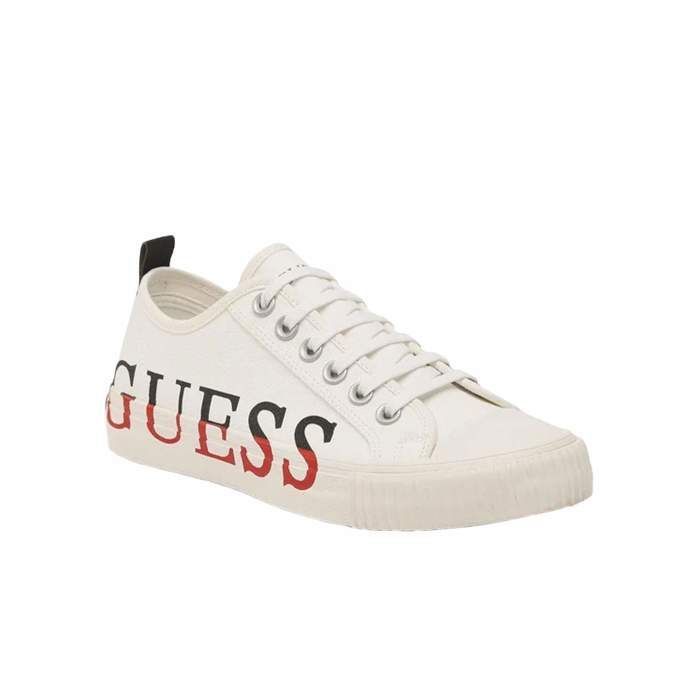 Basket femme Guess Vibo - white gold - 40 White gold - Cdiscount Chaussures