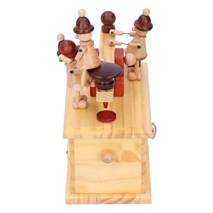 Pyle Cajón Acoustique Compact En Bois De Bouleau Style Snare-Boîte