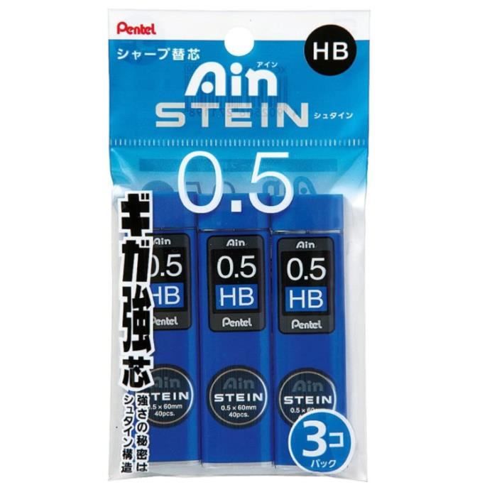 Recharge De Mines Pentel Ain 0,7 Mm 2B - Lot, Mines Résistantes En Structure Céramique, Pour Tout Porte-mine 0,7 Mm - 4