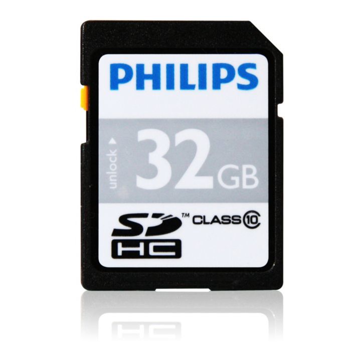 Philips FM32SD45B Class 10 SDHC - vue 2