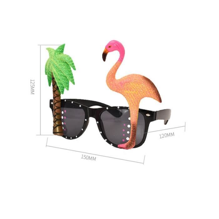 Lunettes de fête hawaïennes drôles exagérées noix de coco plage lunettes de soleil accessoires Lunettes de fête hawaïennes drôles exagérées noix de coco plage lunettes de soleil accessoires