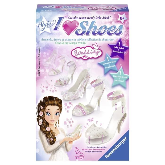 Jeu De Coloriage Ravensburger A532l 182190 Si Styly Je Aime Chaussures De Mariage Kit Craft Cdiscount Jeux Jouets
