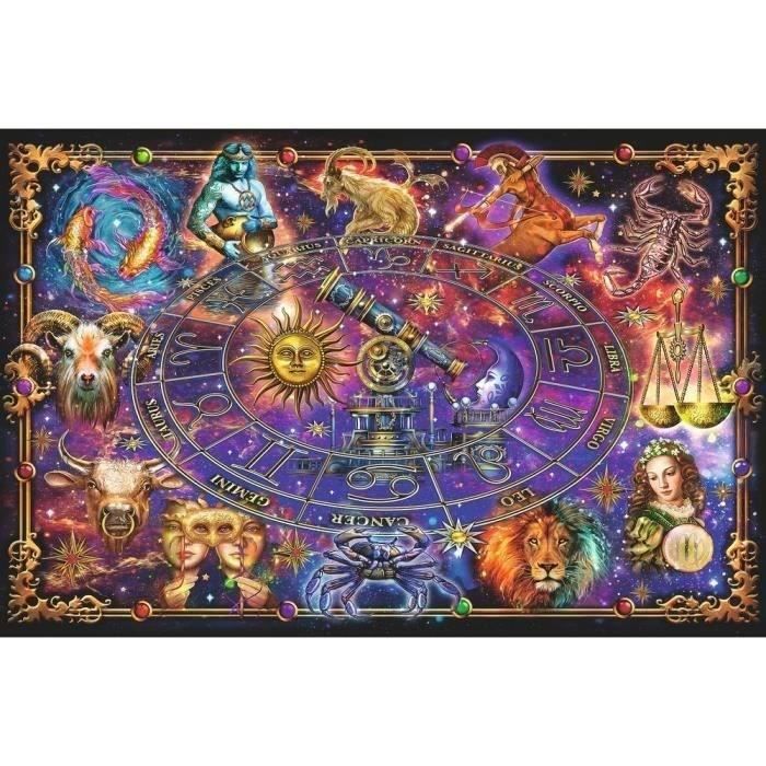 Puzzle 3000 pièces - Signes du zodiaque - Ravensburger - Puzzle adultes - Dès 14 ans