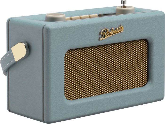 Radio - Roberts - Revival Uno BT - Bluetooth - FM/DAB/DAB+ - Design rétro bleu pastel