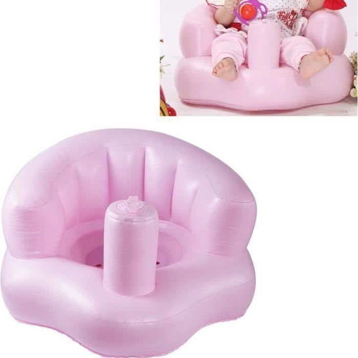 Si?�ge de Bain Si?�ge de Douche B?�b?� pour Bain de B?�b?� Nouveau-n?� Enfant - ROKOO - Rose - 6 mois 