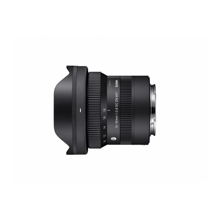 Zoom ultra grand-angle 10-18 mm - Monture Sony E,Grande ouverture F-2.8,Qualité optique exceptionnelle,Compacité - Très léger