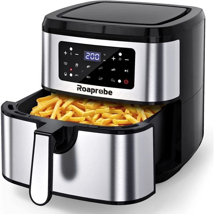 Roaprobe Smart Air Fryer, grande capacité de 7,5 litres, 9 fonctions