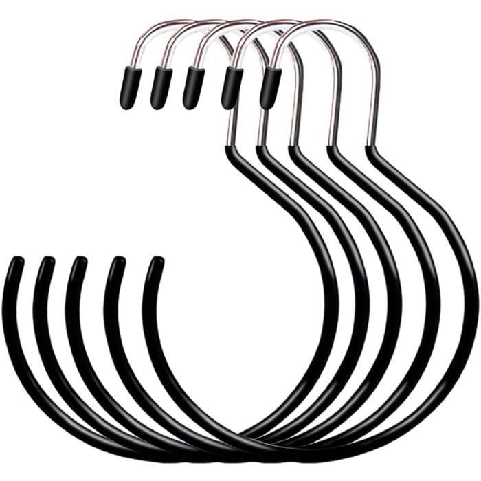 Lot De 9 Clips Porte-écharpes En Résine - Accessoires Pratiques Pour T-shirts Et Foulards - Design Moderne Et Coloré