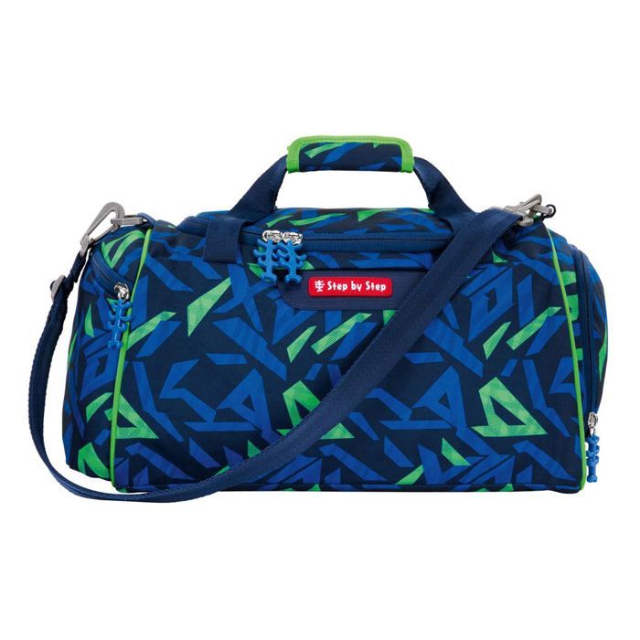 Step by Step Sac de sport bleu bleu foncé pour fille et garçon - Step by Step Sports Bag Soccer Ben 245027