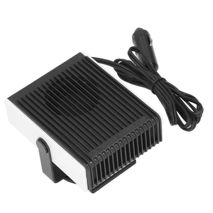 Chauffage/désembueur Voiture 12V 200W - 2 En 1 Chauffage Et Ventilation, Rotation 360°, Pour Allume-cigare - 10
