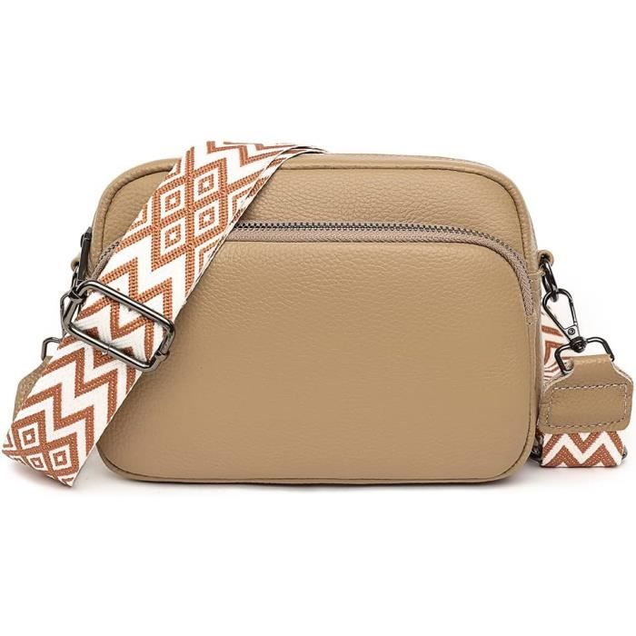 Sac top rectangulaire cuir