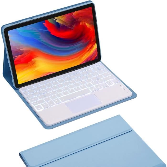 Pack Étui Slim + Clavier Bluetooth Pour Lenovo Tab P11 (TB-J606F) – Noir Karylax