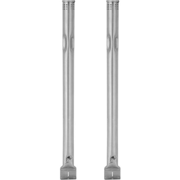 Lot De 3 Brûleurs De Gril En Acier Inoxydable Accessoires De