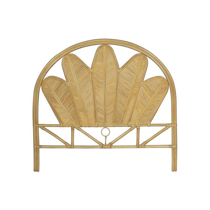 Tête de lit 140 cm - Rotin - Naturel - CHELINA