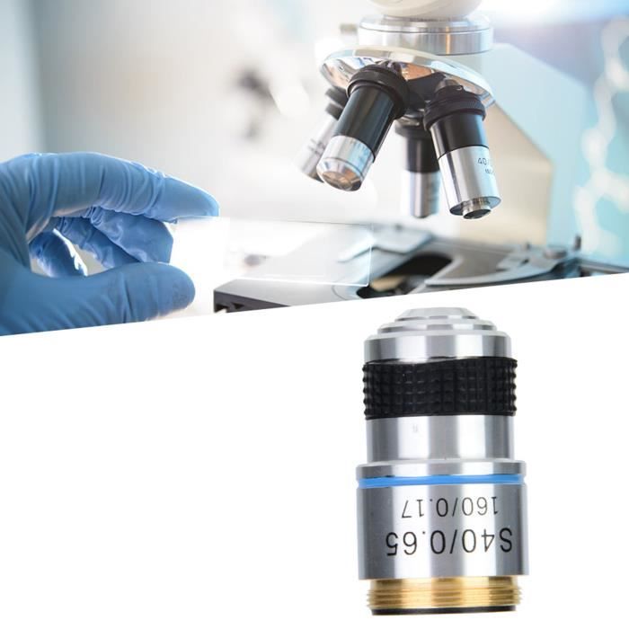 Objectif De Microscope 60X Infinity Plan – Achromatique, Pour Olympus, Biologie