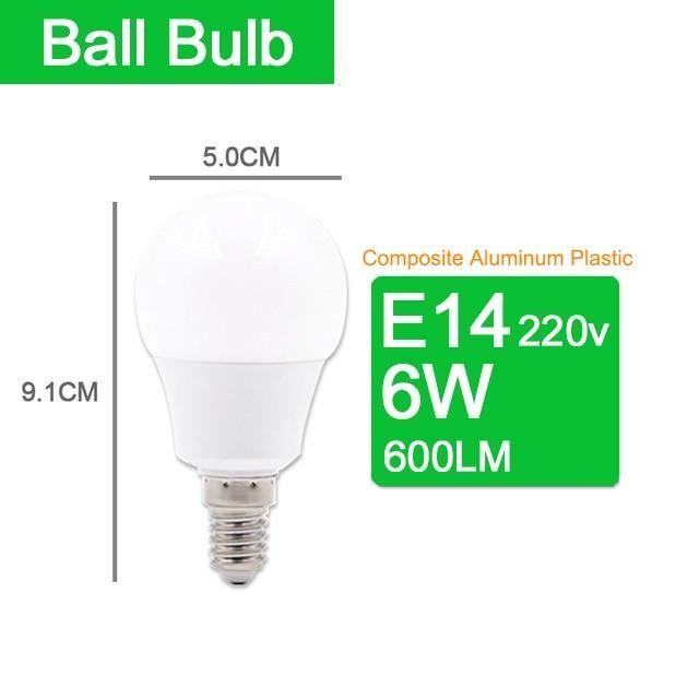 AMPOULE LED,LED Bulb E14 6WWarm WhiteAmpoule Led E14 3w 6w 9w 12w