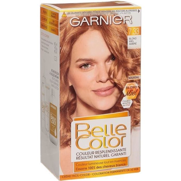 Garnier Coloration Belle Color 7 33 Blond Miel Ambre Achat Vente Coloration Garnier Belle Color 7 33 Blond Cdiscount