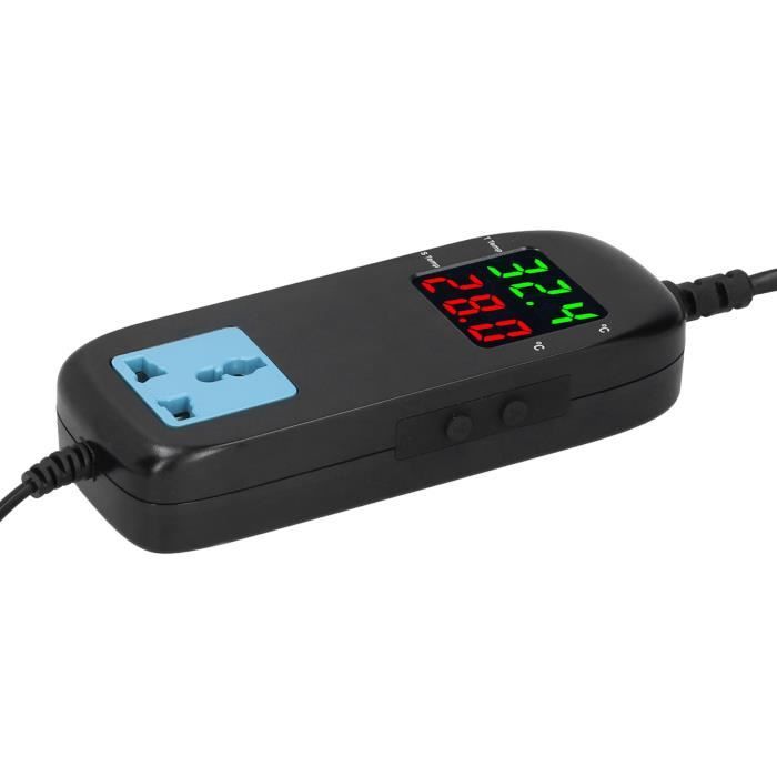 Thermostat Numérique Sur Rail DIN – Régulation Précise De -40°C à 110°C Pour Serre, Aquaculture