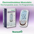 TESMED TE-880R Plus Électrostimulateur Musculaire Rechargeable, EMS, TENS, Massage - 73 programmes dont 2 personnalisables-1