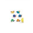 Activité manuelle - DJECO - Collages pompons Animaux - Pour enfants dès 18 mois - Multicolore-1