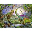 Puzzle 200 pièces XXL - Le royaume des dinosaures - Ravensburger - Animaux - Dès 8 ans-1