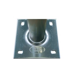 Bras Coudé Support Parabole 250 Mm Déport - Acier Galvanisé, Diamètre 40 Mm, Hauteur 280 Mm - Fixation Murale