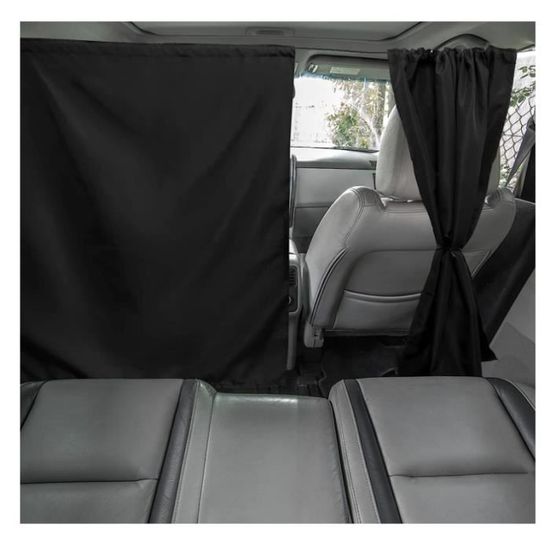 Rideaux De Séparation Voiture - Kit 3 Pièces (Siège Arrière + 2 Côtés) | Confidentialité Pour Sommeil, Allaitement