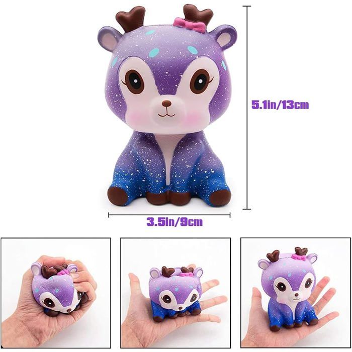 Anboor Squishy Chien Parfumé - Jouet Anti-Stress Kawaii Doux Et Lent Rising