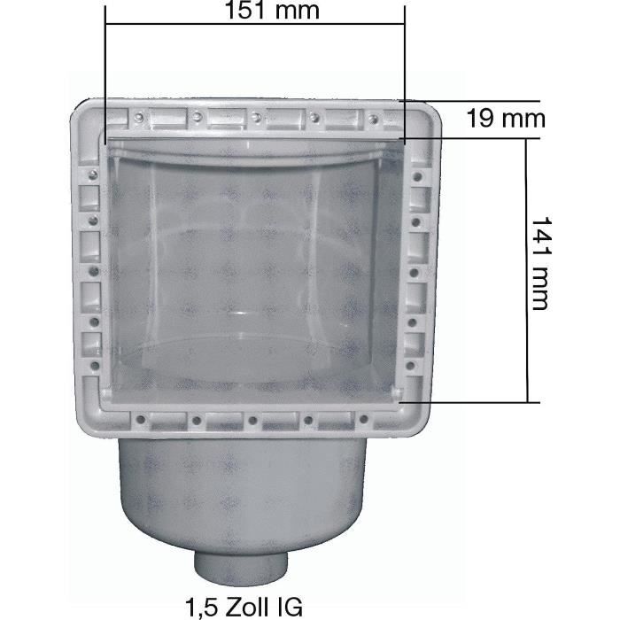 PD-01878 - Aspirateur Skimmer de Surface - Blanc[665] - Cdiscount Jardin