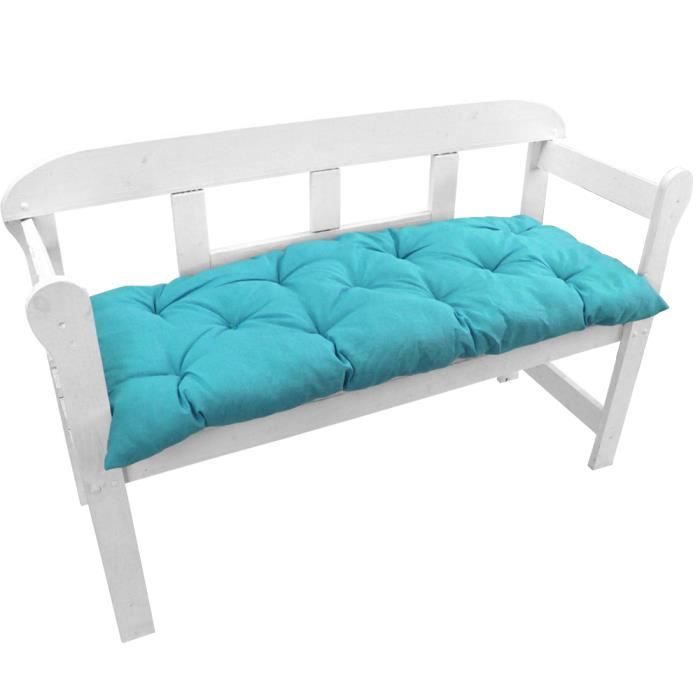 Coussin De Banc Sur Mesure - Personnalisable Taille, Couleur, épaisseur - Mousse Haute Résilience 4 Cm - Housse Amovible Lavable