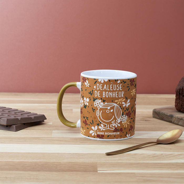 Mug Monsieur Madame - Mme Bavarde Rouge - Occasion En Bon état De Fonctionnement