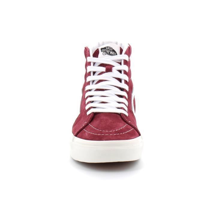 Vans montantes top bordeaux