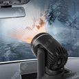 TD® Chauffage de voiture portable haute puissance 12v, désembuage et dégivrage du pare-brise avant de voiture, chauffage d'hiver-2