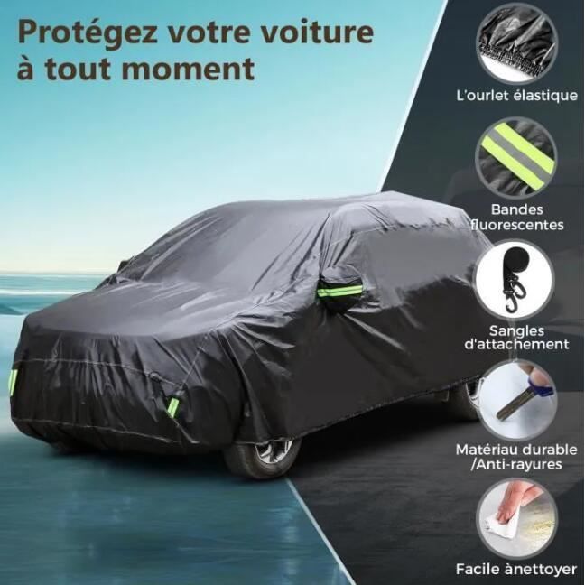 Peugeot 407 Coupé Bâche de protection housse voiture toute saisons été  hiver utilisation intérieure extérieure - Cdiscount Auto