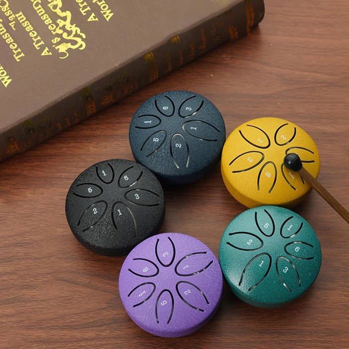 TAMBOUR DE PLUIE Pour L'Extérieur, Tambour à Langue En Acier 8 Notes