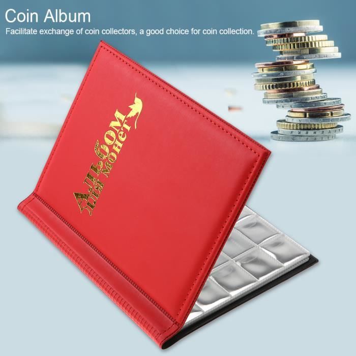 Zerone album de collection de pièces de monnaie 250 pochettes 10