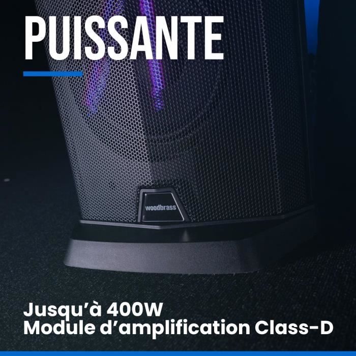 Enceintes, baffle et amplis DJ Vonyx Skytec SPJ800A Enceinte
